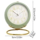 thumbnail image 5 of Metal Alarm Clock Decoration Ornaments Alarm Clock Living Room Bedroom Quartz Luminous Clock, Alarm Clock, Metal Frame, Elegant Design, Night Light, Timekeeping, Modern Style, Foldable,, 5 of 8