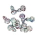 thumbnail image 4 of 10 paquetes de cabaza colr de de cerámica joyería hecha 31x22mm y conveniente de utilizar - Multi-color Multicolor BLESIY Perlas espaciadoras artesanales, 4 of 6