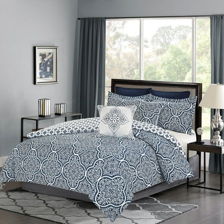 bedding comforter 7 piece king size bed set navy blue and bedding comforter 7 piece king size bed set navy blue and