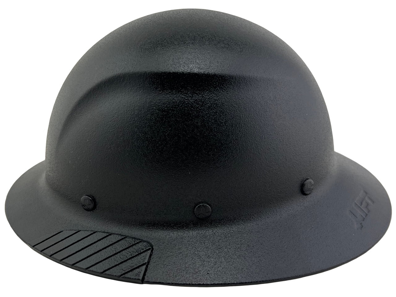 DAX Fiberglass Composite Hard Hat - Full Brim Textured Black