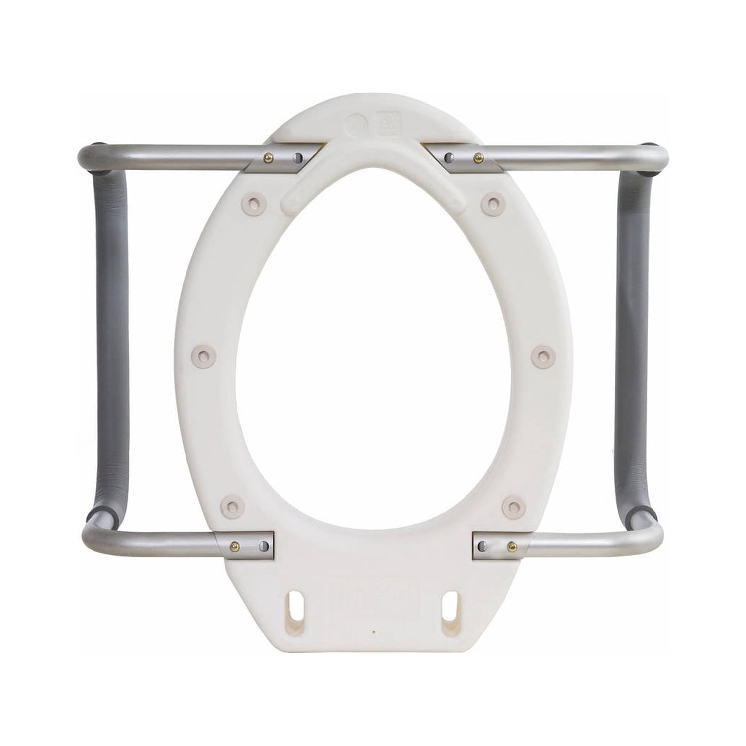 Toilet Seat Riser with Arms for Elongated Size Bowl