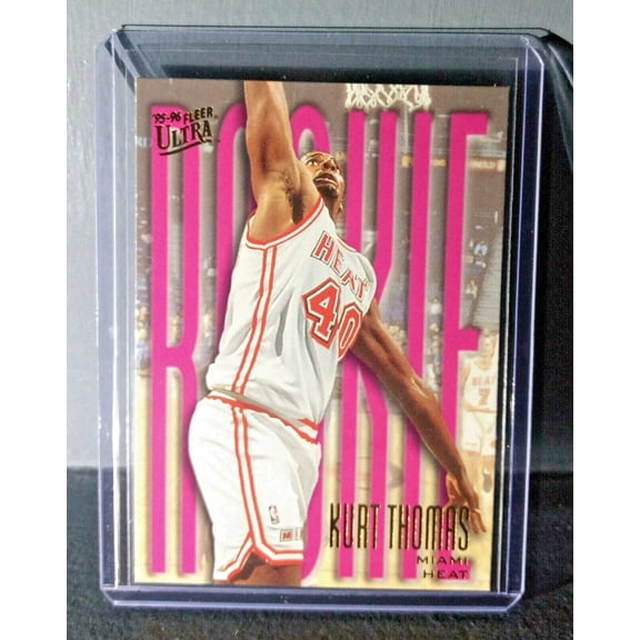 1995-96 Kurt Thomas #292 Fleer Ultra Rookie Basketball Card