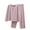 Purple, variant on Feancey Womens Pajama Sets Fleece Long Sleeve Thermal Tops Wide Leg Pants 2 Piece Lounge Set Solid Color Loose Pj Two Piece Green XL