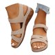 thumbnail image 3 of WILLBEST Sandalias De Playa Para Mujer, Sandalias De Cuero De Moda De Verano Para Mujer, Zapatos Transpirables, Cómodos Y Ligeros, 3 of 9