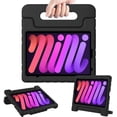thumbnail image 1 of Paquete de Mica de Hidrogel y Funda Para Ipad Mini 6 / Mini 7 Negra, 1 of 8