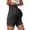 Dark Gray -CA31, variant on IYYVV Women Workout Biker Shorts with Cargo Pockets Butt Lifting High Waisted Tummy Control Short Leggings Dark Gray M