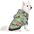 thumbnail image 2 of Gaeub Hawaiian Style Dog Hoodie Sweatshirts Warm Dog Clothes for Small Dogs,Puppy and Cat Costume-Medium, 2 of 7