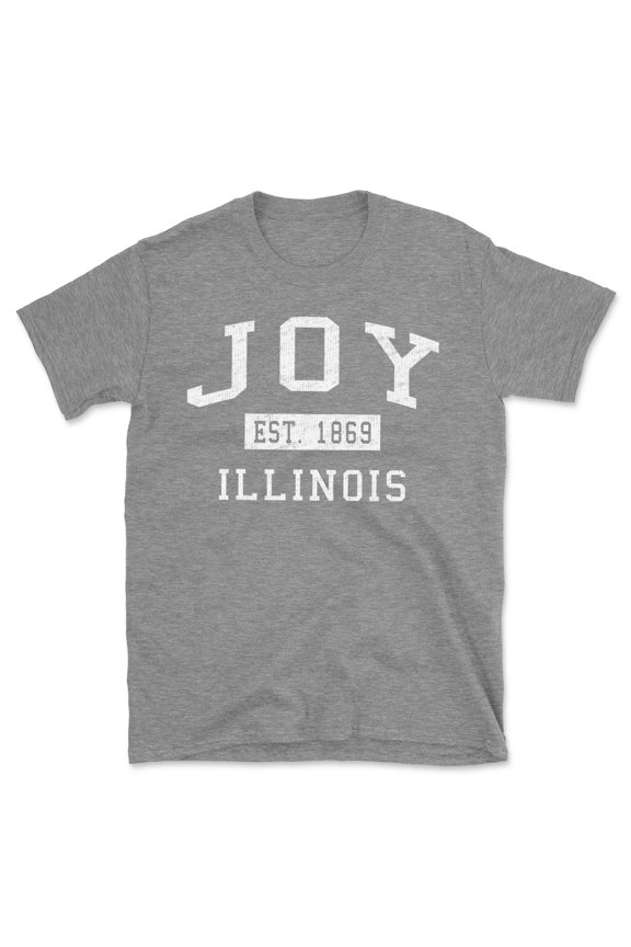 Joy Illinois Classic Established Men's Cotton T-Shirt