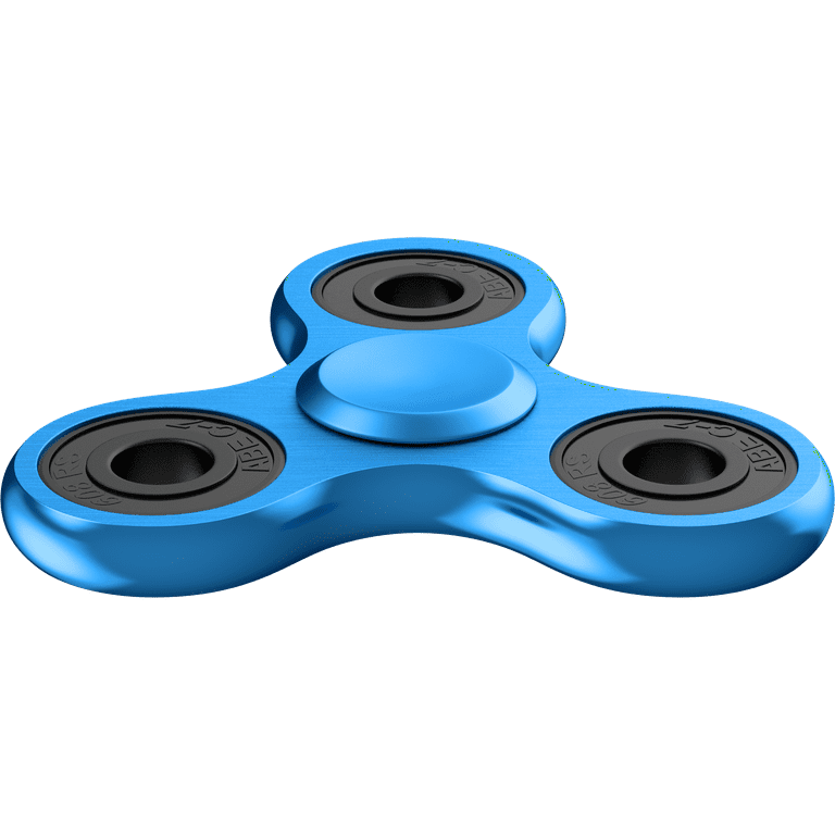 Alloy Blue 360 Spinner Fidget Toy Tri-Spinner Toy for Kids & Adults