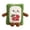 A006- Green (Fa Tile), variant on Mahjong Tile, 4X6 In, Kawaii Plush, Plush Pillow, Fuzzy Pillow, Embroidery Fabric, Red Fabric, Game Room, Game Room Decor, Kawaii Room Decor, Accent Pillow, Chinese Decor, 1 Pc