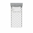 thumbnail image 2 of Ying Yang Bedding Set with Sheet & Covers, Polka Dots Yin Yang Patterns Universal Duality Between and Bad Concept, Printed Bedroom Decor 2 Shams, 4 Sizes, White Black, by Ambesonne, 2 of 3