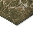 thumbnail image 5 of 8' X 10' Chocolate And Gray Abstract Washable Indoor Outdoor Area Rug, 5 of 5