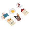 thumbnail image 2 of 6pcs Resin Cartoon Pan Refrigerator Stickers Lovely Tomato Fridge Stickers, 2 of 3