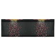 thumbnail image 6 of Yayeee Kitchen Valance Rod Pocket 54" x 18" Living Room Window Curtain, UFO with Hearts Pattern, 6 of 6