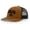 Caramel/Black, variant on Mens Gen X Hat Generation X 1965-1980 Mesh Back Trucker Hat, Loden/Black
