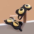 thumbnail image 3 of Dengjunhu 3Pcs Sleep Eye Mask - Soft Blindfolds Sleeping Mask, Cute Big Eye Cover Eye Shade for Kids Girls Men Women Plane Travel Nap Night Sleeping, 3 of 7