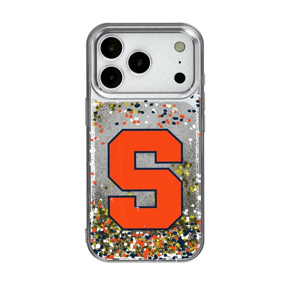 Syracuse Orange iPhone Glitter Confetti Design Case