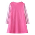 thumbnail image 2 of Vestido Hongshilian de dibujos animados de científico de algodón rosa para niña 3T-7Y, 2 of 5