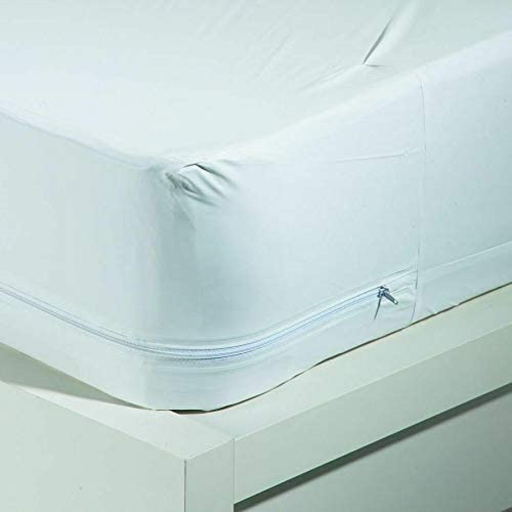 Dependable Industries Full Size Zippered Mattress Protector Non Woven Fabric Waterproof - image 2 of 6
