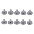 thumbnail image 4 of OULII 10 Pcs Pièces de Roue de Lave-Vaisselle Remplacement de Panier Inférieur Gris Roue Universelle pour Réparation de Lave-Vaisselle, 4 of 7
