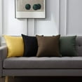 thumbnail image 2 of Paquete de 2 fundas de almohada decorativas para exteriores, funda de cojín cuadrada para jardín, funda de almohada para patio, tienda de campaña, sofá, 2 of 3