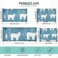 thumbnail image 4 of GZHJMY Polar Bear Queen Pillowcase Super Soft Cozy Plush Pillow Case with Zipper for Sofa Bed Couch, 20 x 30 Inch, 4 of 7