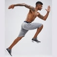 thumbnail image 6 of Men's Workout Running Shorts, Athletic Gym Shorts Training Quick Dry Basketball Shorts with Zip Pockets, 6 of 7
