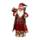 thumbnail image 2 of Decoraciones de Papá Noel, centro de mesa de adorno navideño, figura clásica de Papá Noel, muñeca de Navidad de pie para casas, jardines y ventanas 45cm, 2 of 8