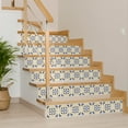 thumbnail image 4 of Mi Alma Authentic Blue Gold Tile Stickers - Removable Vinyl 4x4, 24 pcs, 4 of 10