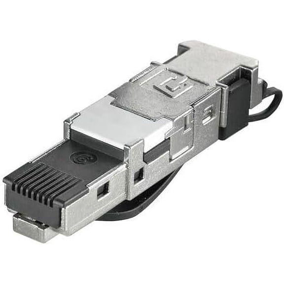 1963600000 IE-PS-RJ45-FH-BK Toolless RJ45 Connector, 8 & 4 s, Profinet, 1 Piece