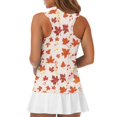 thumbnail image 5 of Whosucclay Maple Leaf Notes Women's Sleeveless Golf Shirts for Womens, Comfortable Soft Womens Golf Shirt for Tennis Athletic XS - 2XL, 5 of 7