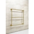 thumbnail image 2 of Kingston Brass DTM32303BB 30 x 32 in. Palatine Wall Mount Towel Rack, Brushed Brass, 2 of 5