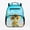Beach Sea Turtle Cartoon, variant on Cute Daisy Bee Cartoon Toddler Backpack for Boy Girls Little Kids School Bag Backpack for Preschool Kindergarten Lightweight 13.5 Inch Back Packs