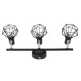 thumbnail image 4 of 3 Light Track Lighting Kit Rotatable Heads Matte Black Finish Modern Fashionable Ceiling Spotlight 85?265V, 4 of 5
