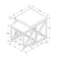 thumbnail image 2 of Monarch Specialties Nesting Table, 2 of 4