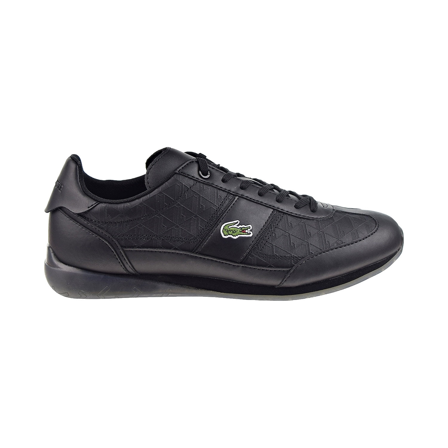 hø sendt mekanisme Lacoste Angular 222 5 CMA Leather Men's Shoes Black 744cma0035-02h -  Walmart.com
