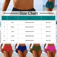 thumbnail image 4 of Feancey Swim Skirts with Briefs for Women Stretchy High Waist Mini Skirt Solid Color Casual Beach Short Skirt Pants Lightweight Comfort Athletic Skorts Blue L, 4 of 8