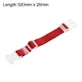 thumbnail image 2 of Uxcell Add a Bag Luggage Strap, Adjustable Suitcase Connect Belt with Buckle 300x25mm, Red, 2 of 5