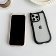 thumbnail image 6 of Cute Cat Ears Clear Phone Case Compatible with iPhone Case (Black,iPhone 12 Pro), 6 of 6