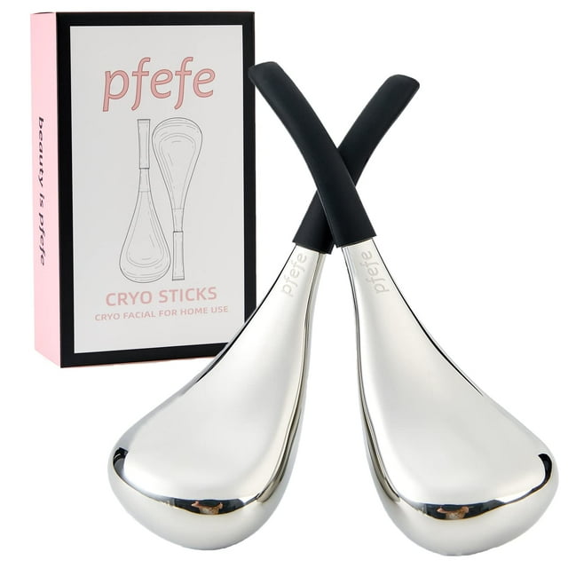 Herramientas para el cuidado de la piel facial Ice Globes Pfefe para mujer