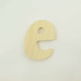 thumbnail image 3 of Package of 1, 8 Inch X 3/4" Thickness Baltic Birch Wood Letter e in The Goudy Heavy Font, Thick, Lower Case for Art & Craft Project, Made in USA, 3 of 3
