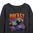 thumbnail image 3 of Marvel Guardians of the Galaxy - Rocket Raccoon - Women's French Terry Pullover Sweatshirt, 3 of 5