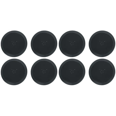 8 Rockville HC55-16 Black 5.25" 300 Watt In-Ceiling Home Theater Speakers 16 Ohm