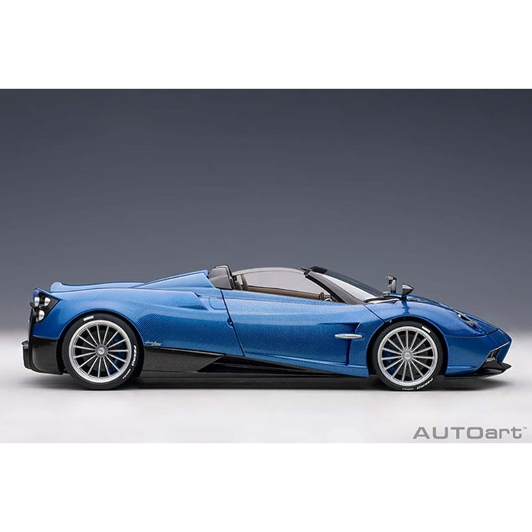 Pagani Huayra Roadster Blue Tricolore Carbon Fiber with