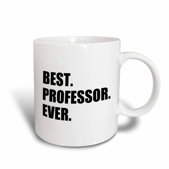 3dRose Best Professor Ever, gift for inspiring college university