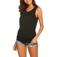 thumbnail image 4 of Camiseta de maternidad para mujer, camiseta sin mangas para amamantar, camiseta de embarazo de doble capa, 4 of 6