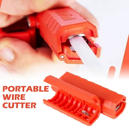 

Yous Auto Wire Stripper Adjustable Wire Cutter Pliers Portable Versatile Cable Stripper Tool for Circular Cable Data Cable Moisture-proof Cable Coaxial Cable