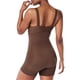 thumbnail image 1 of Pantalones cortos Shapewear SPANX sin costuras de cintura alta castaño 1X, 1 of 3