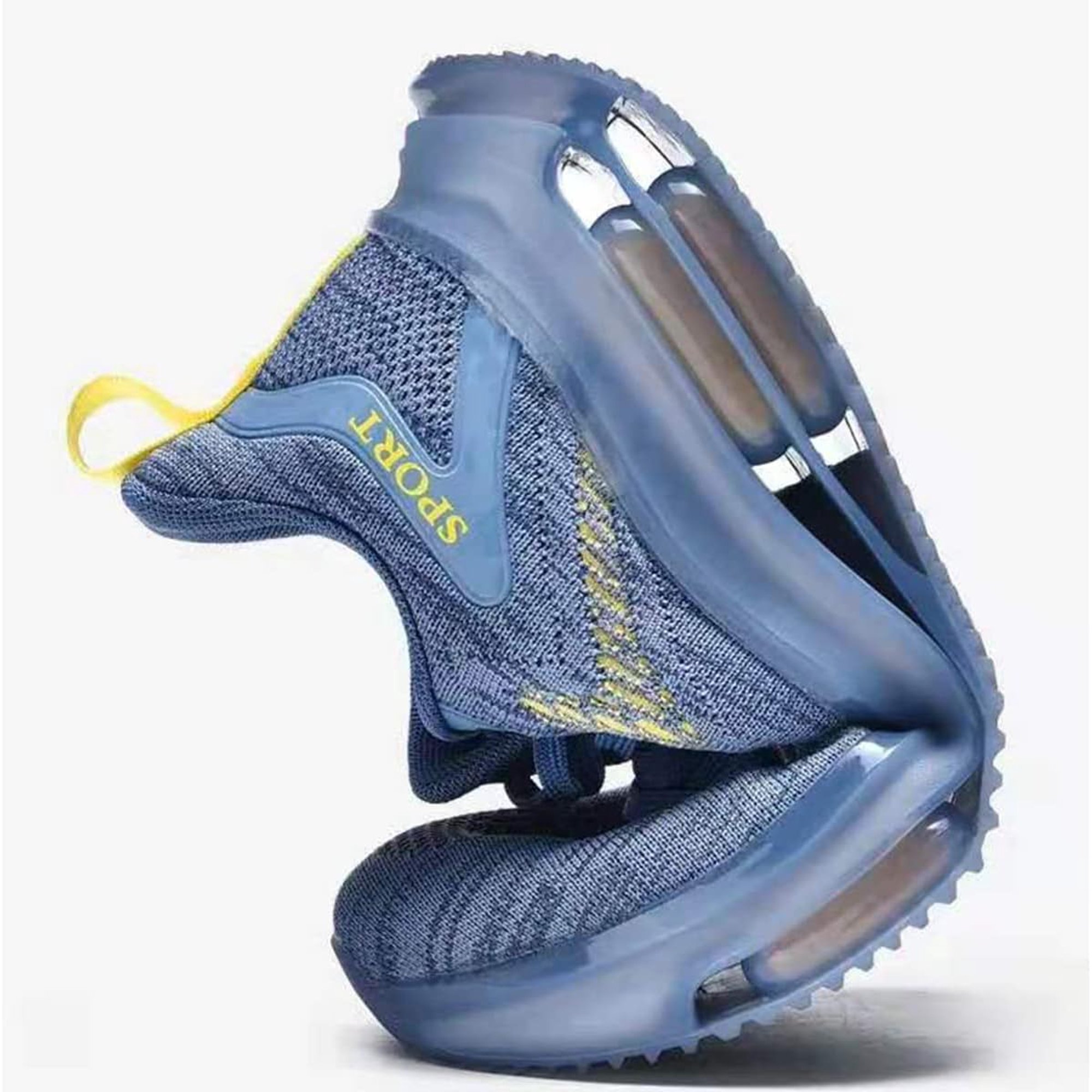 Double Air Cushion Casual Breathable Sneakers, Orthopedic Shoes for Men