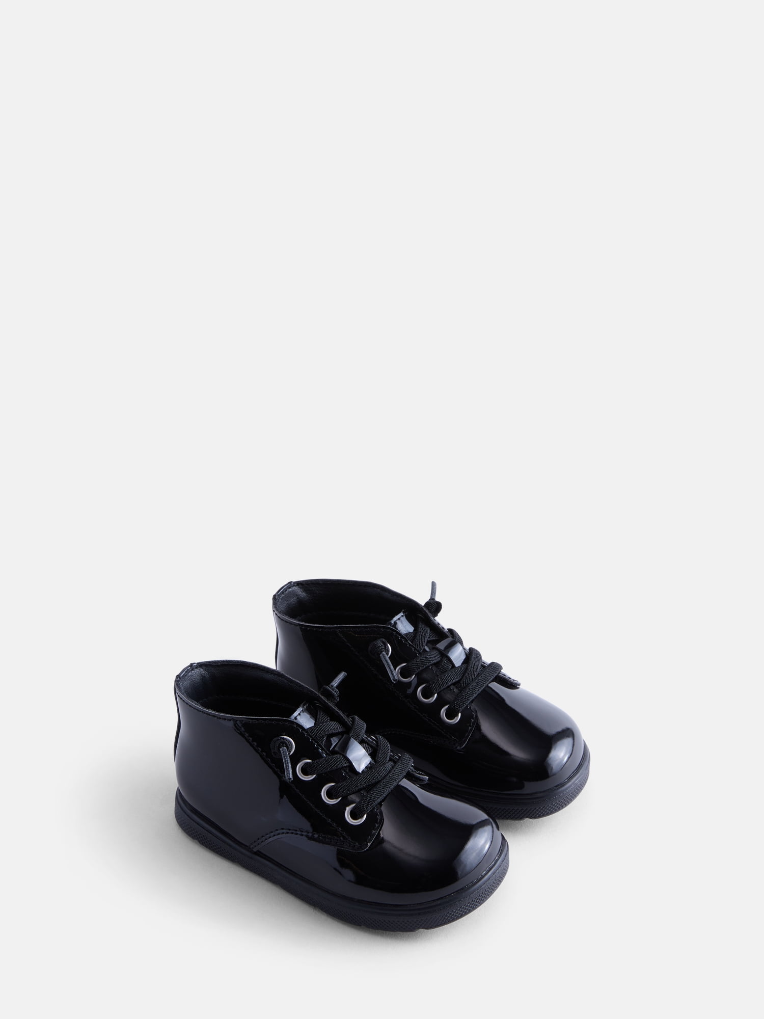 Wonder Nation Infant Boys' Patent Booties